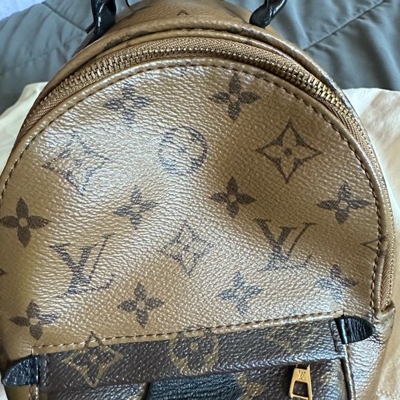 Louis Vuitton reverse monogram mini Palm Springs backpack - Picture 11 of 16